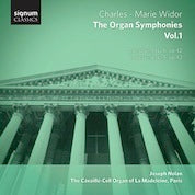 Widor: The Organ Symphonies Vol 1 / Joseph Nolan