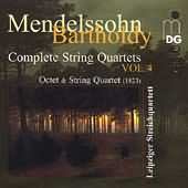 Mendelssohn: Complete String Quartets Vol 4 /Leipzig Quartet