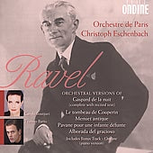 Ravel: Gaspard De La Nuit, Etc / Eschenbach, Barto, Et Al