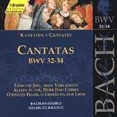 Edition Bachakademie Vol 11 - Cantatas Bwv 32-34 / Rilling