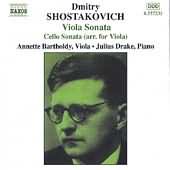 Shostakovich: Cello Sonata, Viola Sonata / Bartholdy, Drake