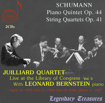 Library Of Congress Vol 5 - Schumann / Bernstein, Juilliard