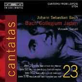 Bach: Cantatas Vol 23 / Suzuki, Bach Collegium Japan