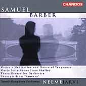 Barber: 3 Essays for Orchestra, Vanessa Intermezzo, Music for a Scene from Shelley, Etc. / Jarvi, Detroit SO