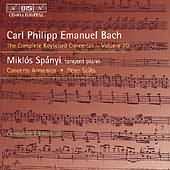 C.P.E. Bach: Complete Keyboard Concertos Vol 10 / Spányi