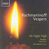 Rachmaninov: Vespers / Nigel Short, Tenebrae