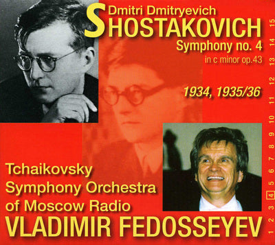 Shostakovich: Symphony No. 4 / Fedossyev