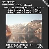 Mozart: String Quintets Vol 1 / Orlando Quartet, Imai