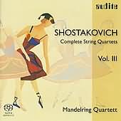 Shostakovich: String Quartets Vol 3 / Mandelring String Quartet