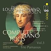 Prinz Louis Ferdinand Von Preussen: Complete Piano Trios Vol 3 / Trio Parnassus