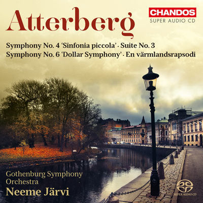 Atterberg: Symphonies No 4 & 6 / Jarvi, Gothenburg