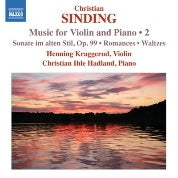 Sinding: Music For Violin & Piano Vol 2 / Kraggerud, Hadland