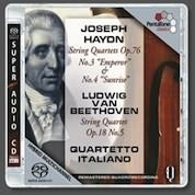 Haydn, Beethoven: String Quartets / Quartetto Italiano