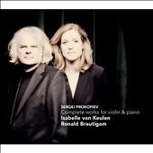 Prokofiev: Complete Works For Violin & Piano / Van Keulen, Brautigam