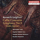 Leighton: Cello Concerto, Symphony No 3 / Wallfisch, Et Al