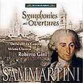 Sammartini: Symphonies & Overtures / Gini, Milan Classica