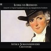 Beethoven: Piano Concertos No 4 & 5 / Schoonderwoerd, Et Al