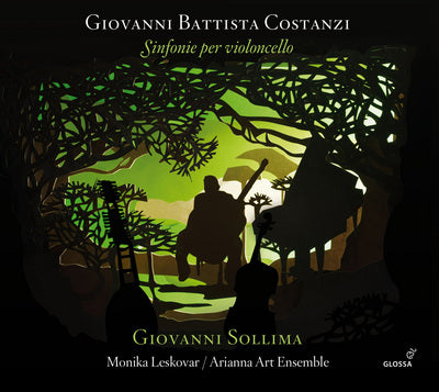 Costanzi: Sinfonie per Violoncello / Sollima, Leskovar, Arianna Art Ensemble