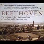 Beethoven: Sonatas For Violin & Piano / Frank