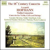 18th Century Concerto - Hofmann: Violin Concertos / Mcaslan