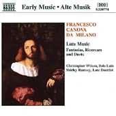 Early Music - Milano: Lute Music / Wilson, Rumsey