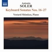 Soler: Keyboard Sonatas No 16-27 / Vestard Shimkus