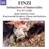 Finzi: Intimations Of Immortality, Etc / Hill, Et Al