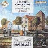 Flute Concertos By Scheibe, Agrelli, Hasse / Bania, Spranger