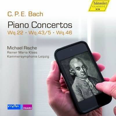 C. P. E. Bach: Piano Concertos / Rische, Klaas, Leipzig Chamber Symphony
