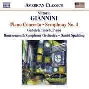 Giannini: Piano Concerto, Symphony No 4 / Spalding, Imreh, Bournemouth SO