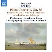 Ries: Piano Concertos Vol 2 / Hinterhuber, Grodd, Gavle Symphony