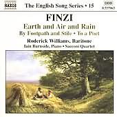 English Song Series 15 - Finzi: Earth And Air And Rain