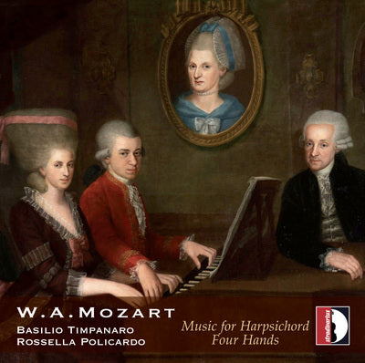 Mozart: Music for Harpsichord 4 Hands / Timpanaro, Policardo