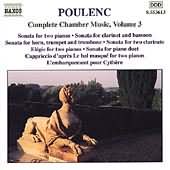 Poulenc: Complete Chamber Music Vol 3
