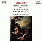 Mozart: Piano Variations Vol. 1