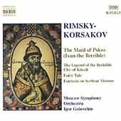 Rimsky-korsakov: The Maid Of Pskov, Etc / Golovchin, Moscow