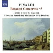Vivaldi: Bassoon Concertos Vol 5 / Benkócs, Drahos
