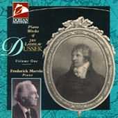 Dussek: Piano Works Vol 1 / Frederick Marvin