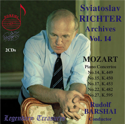 Legendary Treasures - Sviatoslav Richter Archives Vol 14 - Mozart: Piano Concertos Nos. 14, 15, 17, 22 & 27