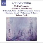 Schoenberg: Violin Concerto, A Survivor From Warsaw, Etc / Craft, Schulte