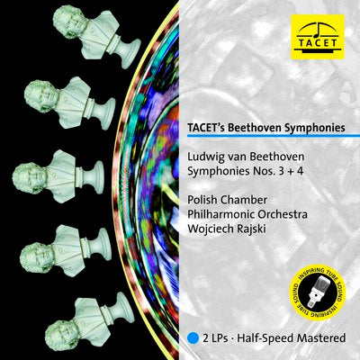 Beethoven: Symphonies Nos. 3 & 4 / Rajski, Polish Chamber Philharmonic [Vinyl]