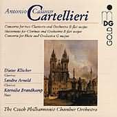 Cartellieri: Concerto For 2 Clarinets, Etc / Prantl, Et Al