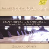 Bach - Transcriptions And Variations / Oppitz