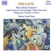 Poulenc: Piano Music Vol 1 / Olivier Cazal