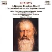 Brahms: Ein Deutsches Requiem / Rahbari, Gauci, Tumagian
