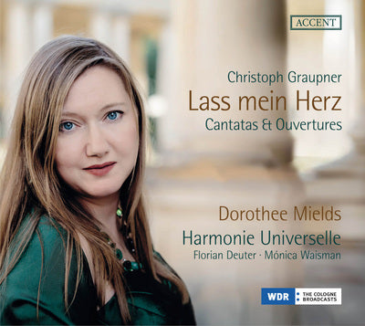 Graupner: Lass mein Herz - Cantatas & Overtures / Mields, Harmonie Universelle