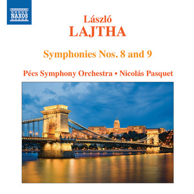 Lajtha: Symphonies Nos. 8 & 9 / Pasquet, Pecs Symphony