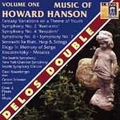Music Of Howard Hanson Vol 1 / Schwarz, Rosenberger, Et Al