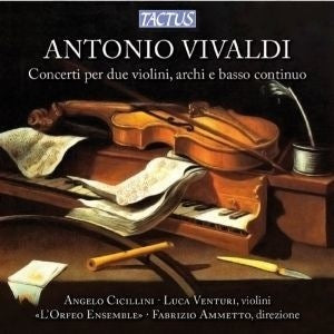 Vivaldi: Concerti For 2 Violins / Cicillini, Venturini