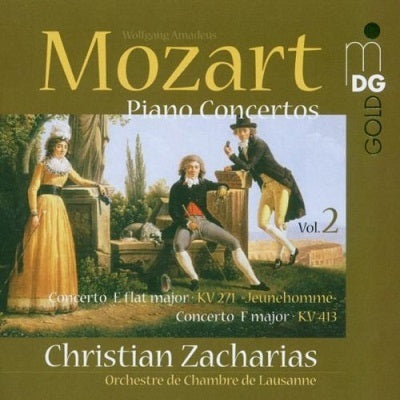 Mozart: Piano Concertos, Vol. 2 / Christian Zacharias